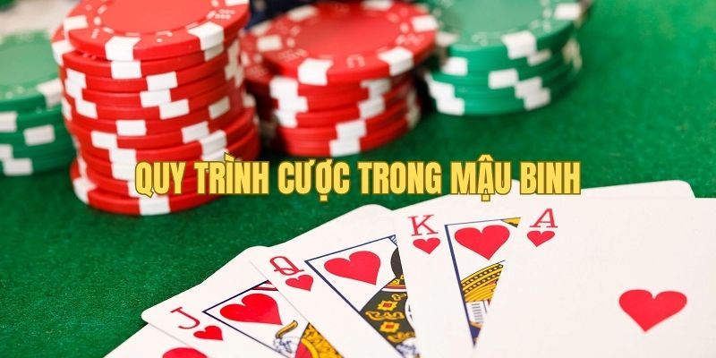 Quy trình cược chuẩn cho một ván bài Mậu Binh OK365