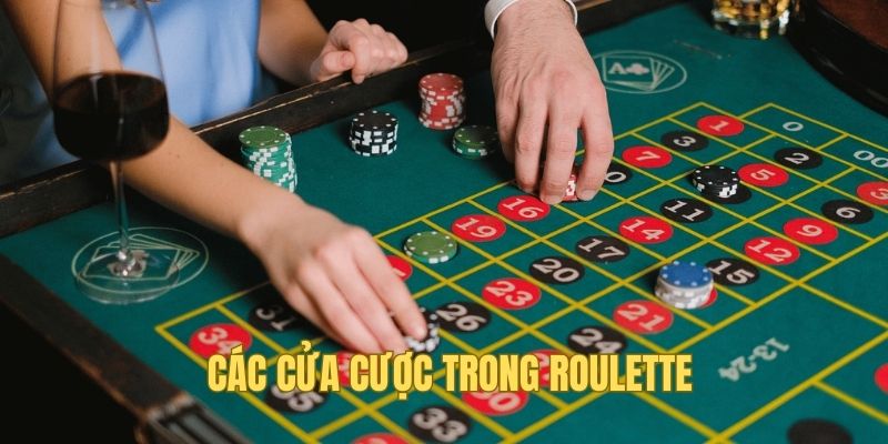 Những cách kiểu cược điển hình trong Roulette