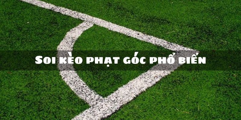 Các loại hình cược góc trong bóng đá