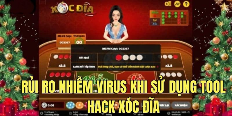 Rủi ro nhiễm virus khi sử dụng tool hack xóc đĩa tại OK365